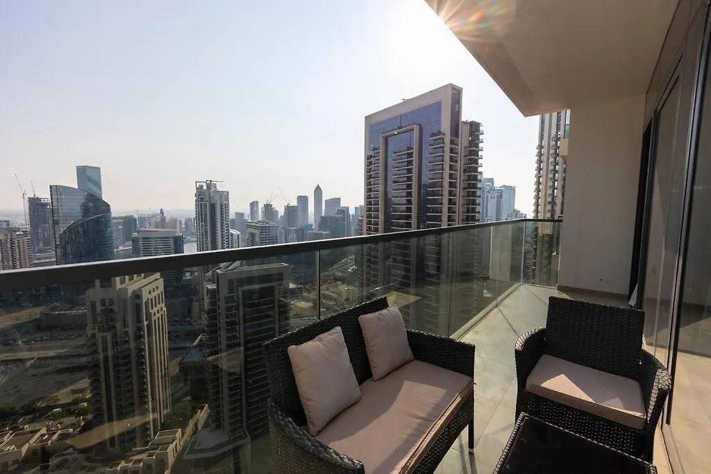 Chic 2Br Apt At Act One Act Two Near Burj Khalifa 3504 Dubaj Apartmán