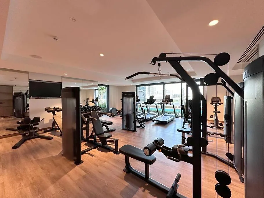 Chic 2Br Apt At Act One Act Two Near Burj Khalifa 3504 Dubaj Apartmán